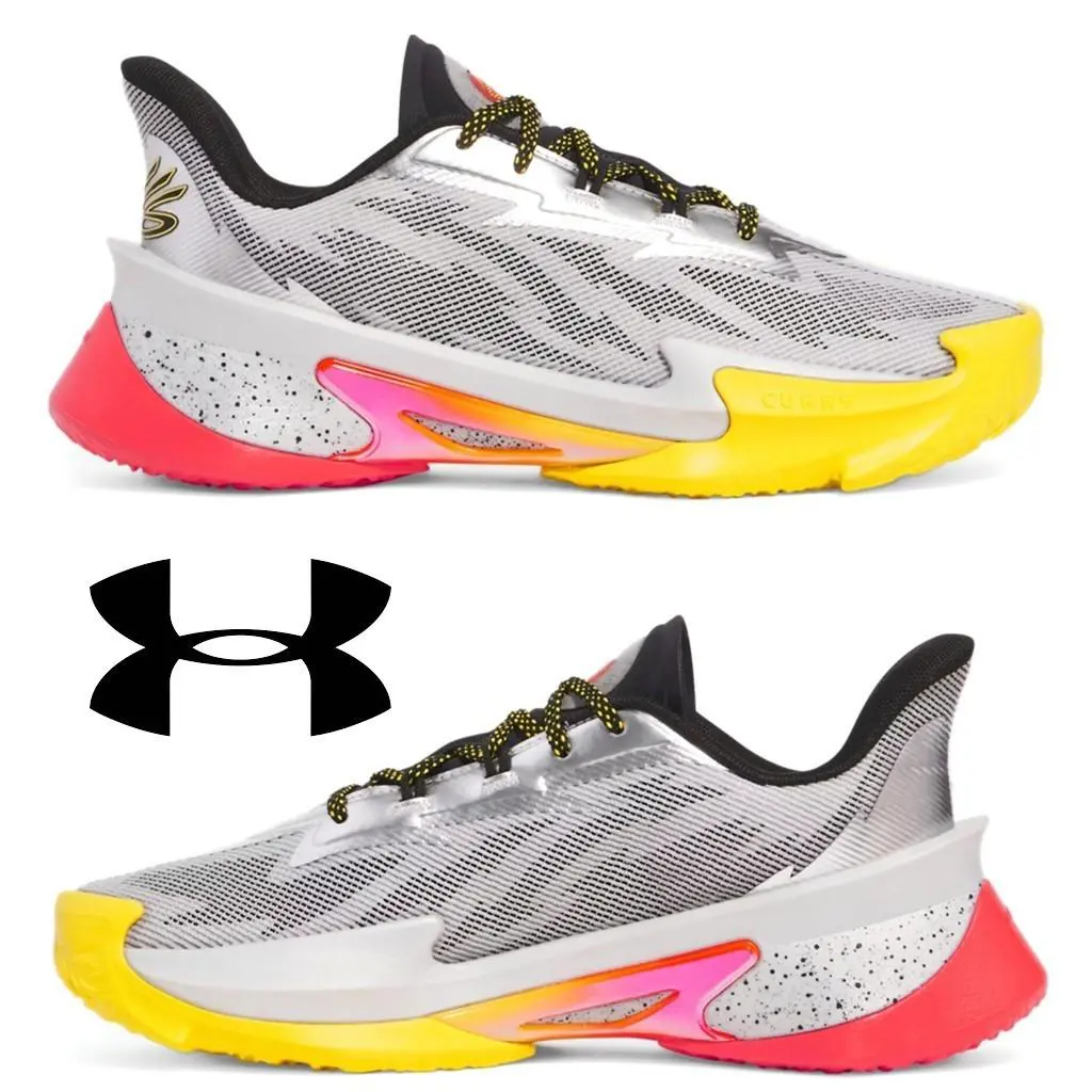 Under Armour shoes - Under Armour Curry Series 7 - Silver, Manufacturer: Metallic Silver / Black / Taxi 17