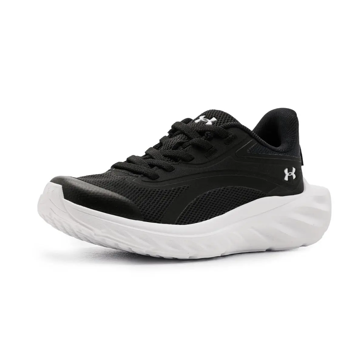 Under Armour shoes - Black/Black/White 6