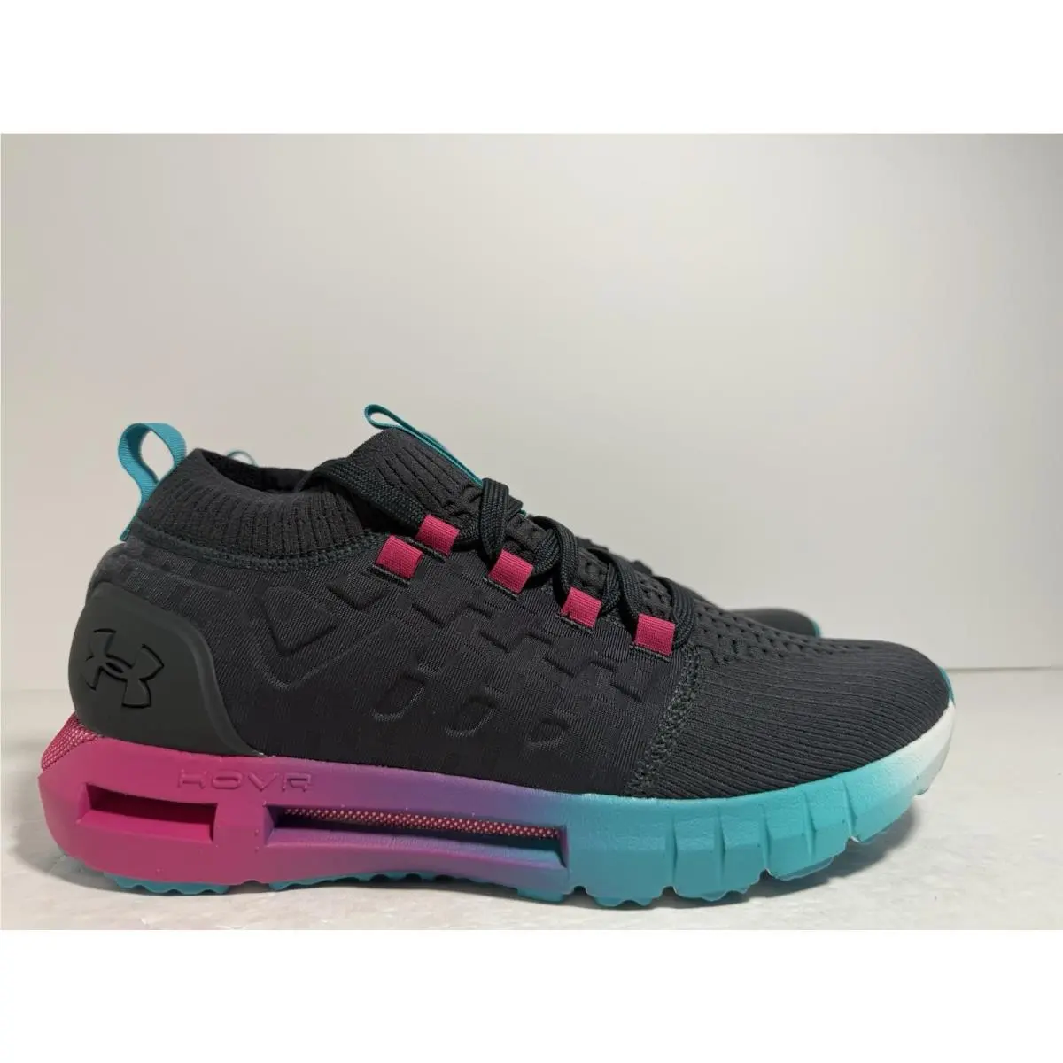 Under Armour shoes - Under Armour HOVR Phantom - HOVR Phantom - 3028384 102 - Anthracite, Astro Pink, Circuit Teal 5