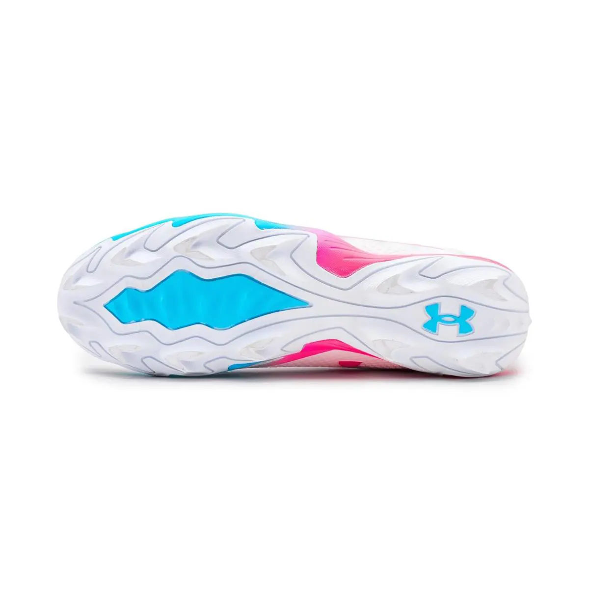 Under Armour shoes - White/Fresco Blue/Pink Rave 3