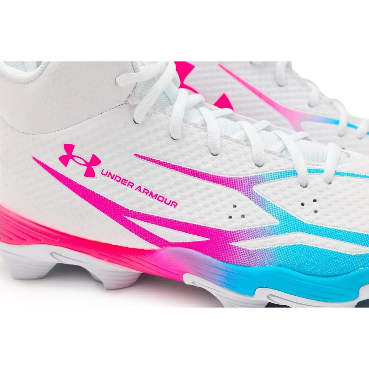 Under Armour shoes - Black/White/White 25
