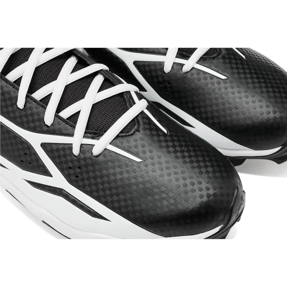 Under Armour shoes - Black/White/White 11