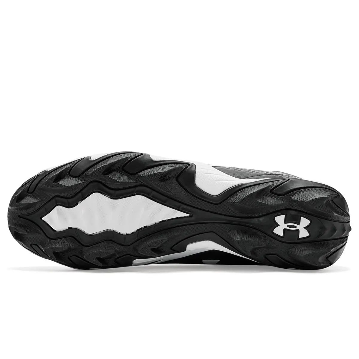 Under Armour shoes - Black/White/White 10