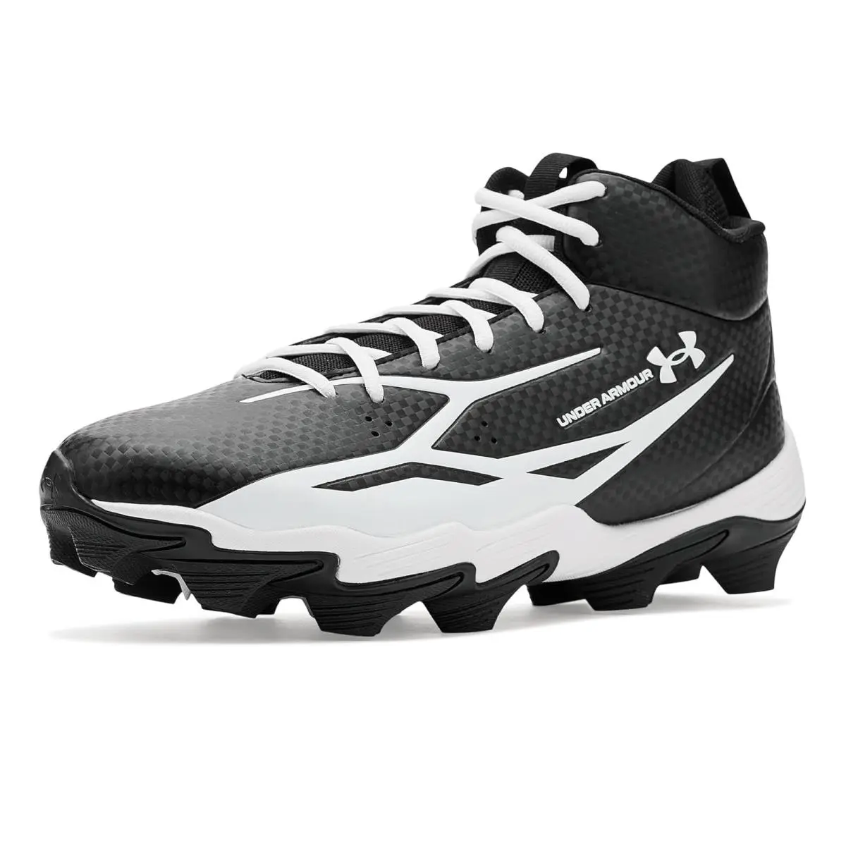 Under Armour shoes - Black/White/White 6