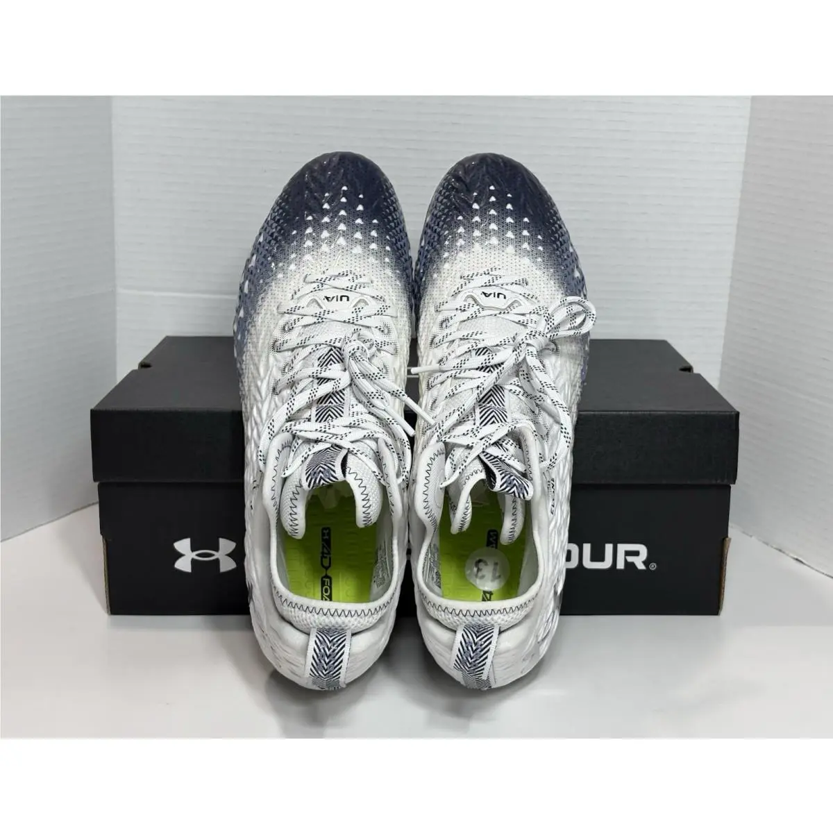 Under Armour shoes - Under Armour Spotlight Clone 3.0 MC - 3026334-106 - White/Navy 3