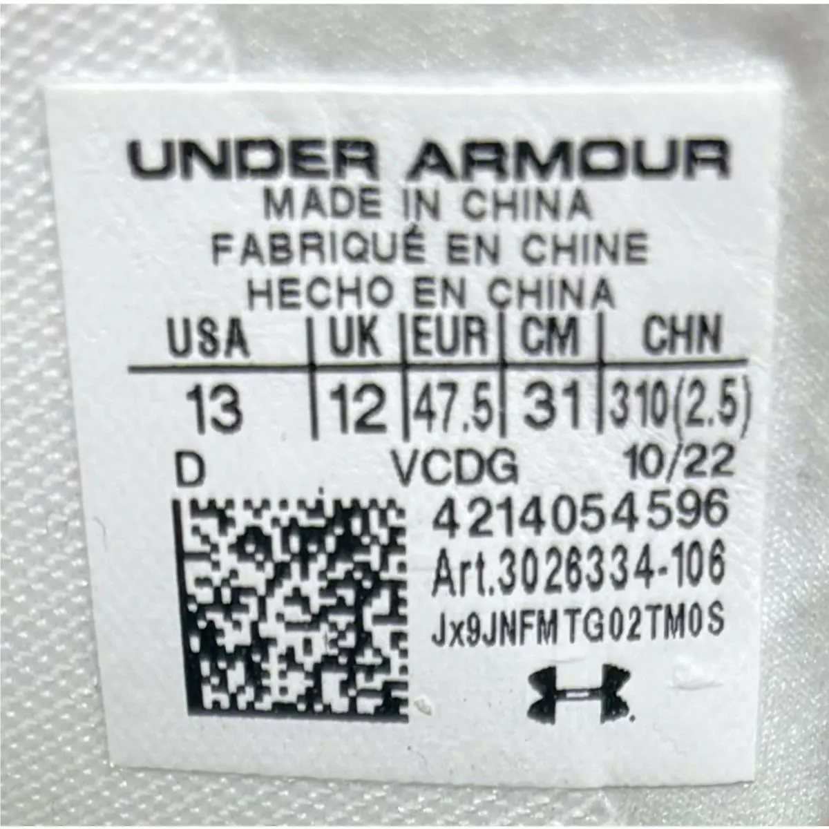 Under Armour shoes - Under Armour Spotlight Clone 3.0 MC - 3026334-106 - White/Navy 7
