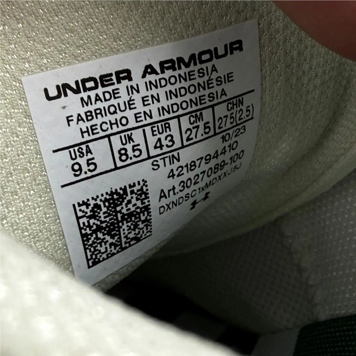 Under Armour shoes - Drive Pro LE Golf - Drive Pro Golf - 3027089-100 - White 8