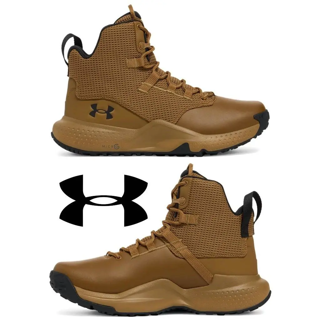 Under Armour shoes - Under Armour Stellar Mid - Stellar Mid - Brown, Manufacturer: Coyote / Coyote Brown / Black 17