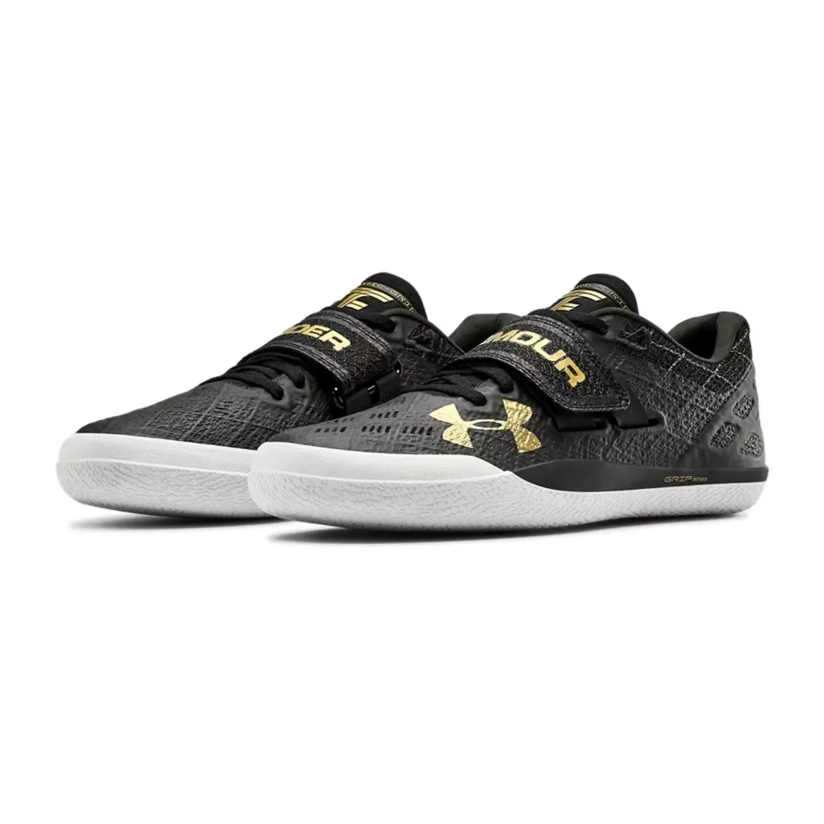 Under Armour shoes - Under Armour Centric Grip - Centric Grip - Black, Manufacturer: Black / Jet Gray / Metallic Victory Gold 2