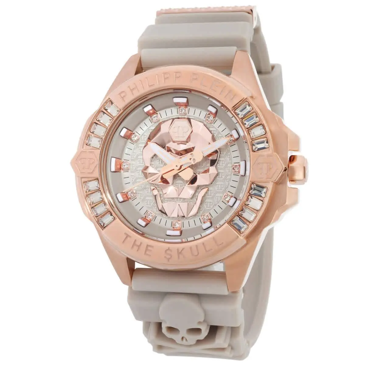 Philipp Plein PWNAA1323 The Skull Beige Dial 41 mm Watch