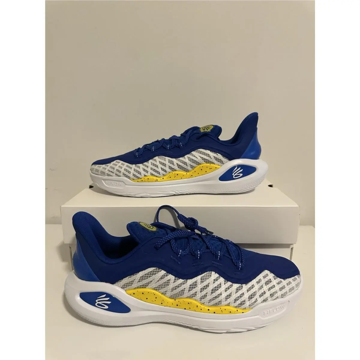 Size 14 Under Armour Curry 11 Dub Nation Mens Basketball Shoes 3026615 100