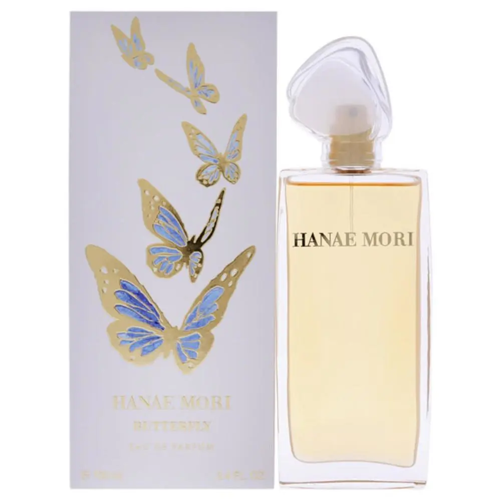 Hanae Mori Blue Butterfly For Women Perfume 3.4 oz 100 ml Edp No