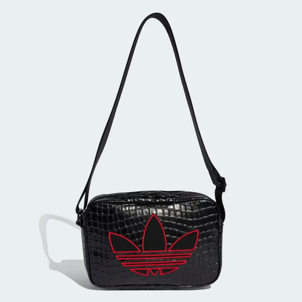 Adidas Originals Adicolor Croco Mini Airliner Trefoil Bag KE0685