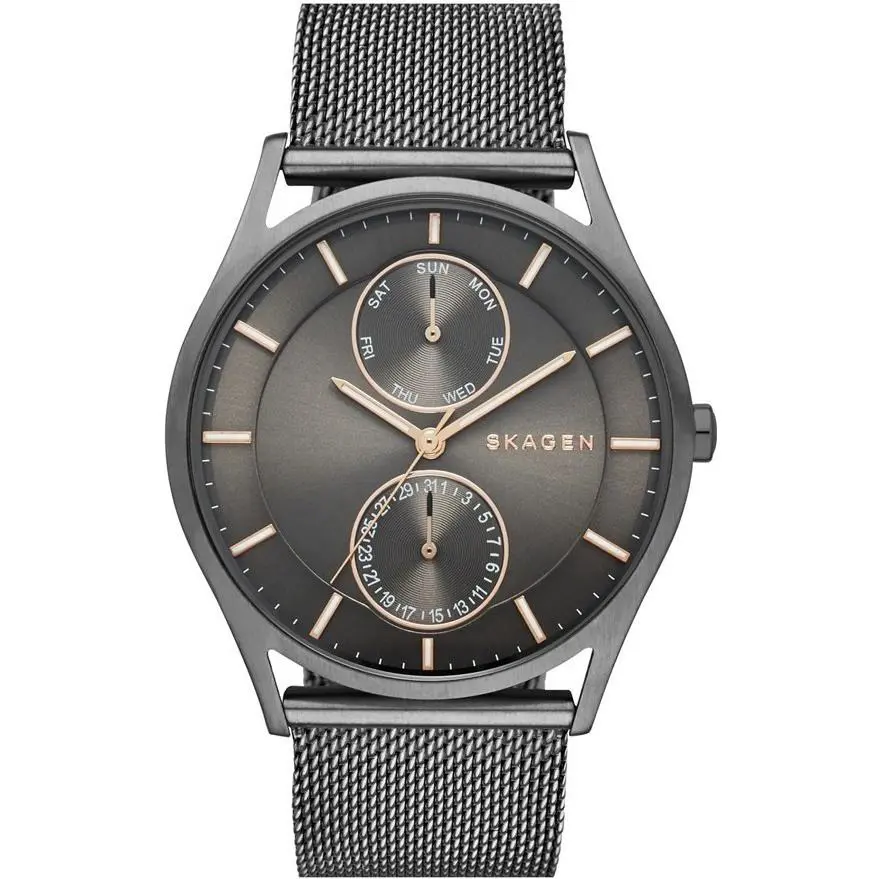 Skagen Holst Grey Mesh Mens Watch SKW6180