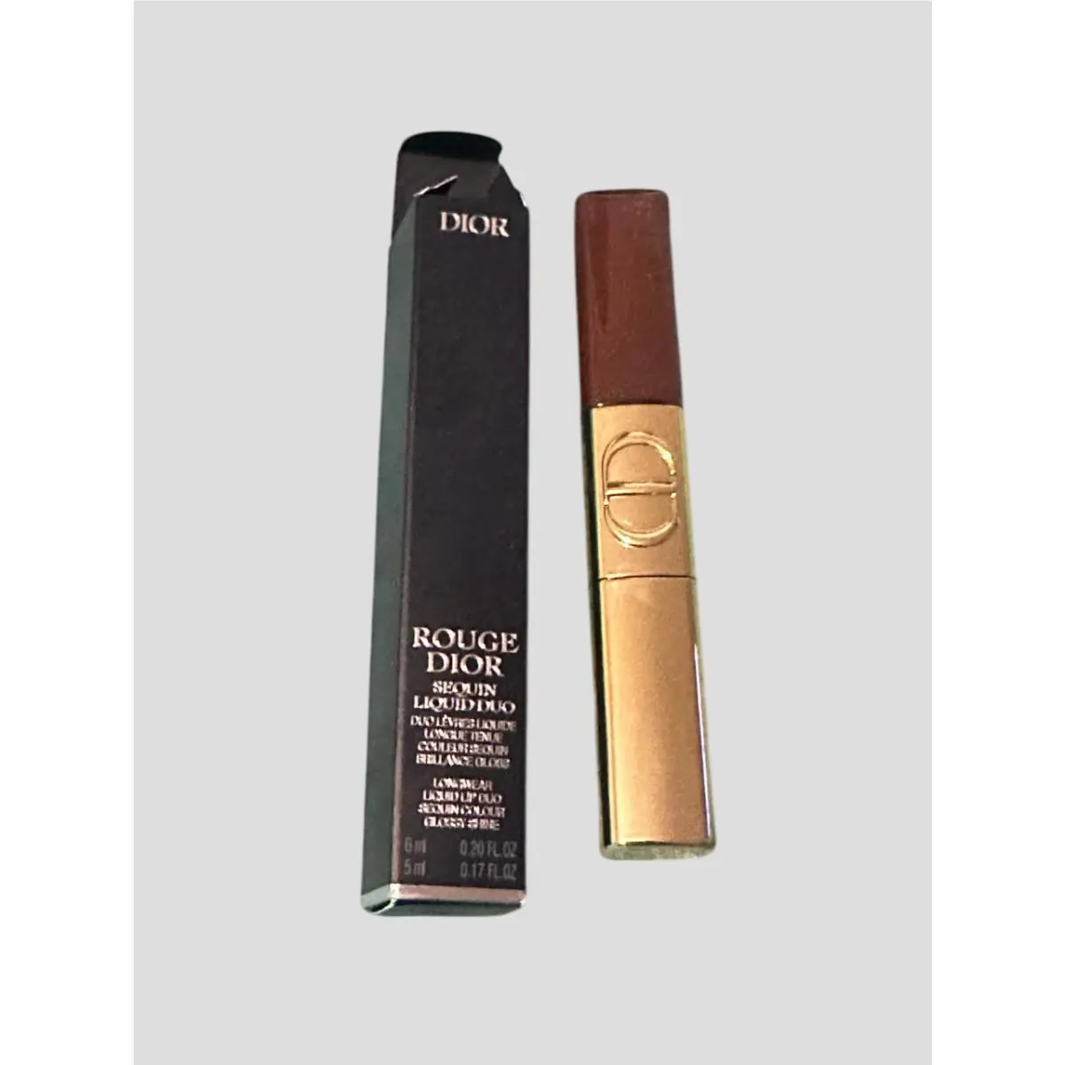 Dior Rouge Forever Liquid Sequin Duo Lipstick 905 Magic Limited Edition