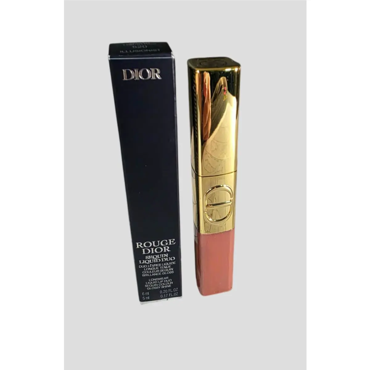 Rouge  Sequin Liquid Duo 520 Illusionist Holiday 2025 Limited by Dior