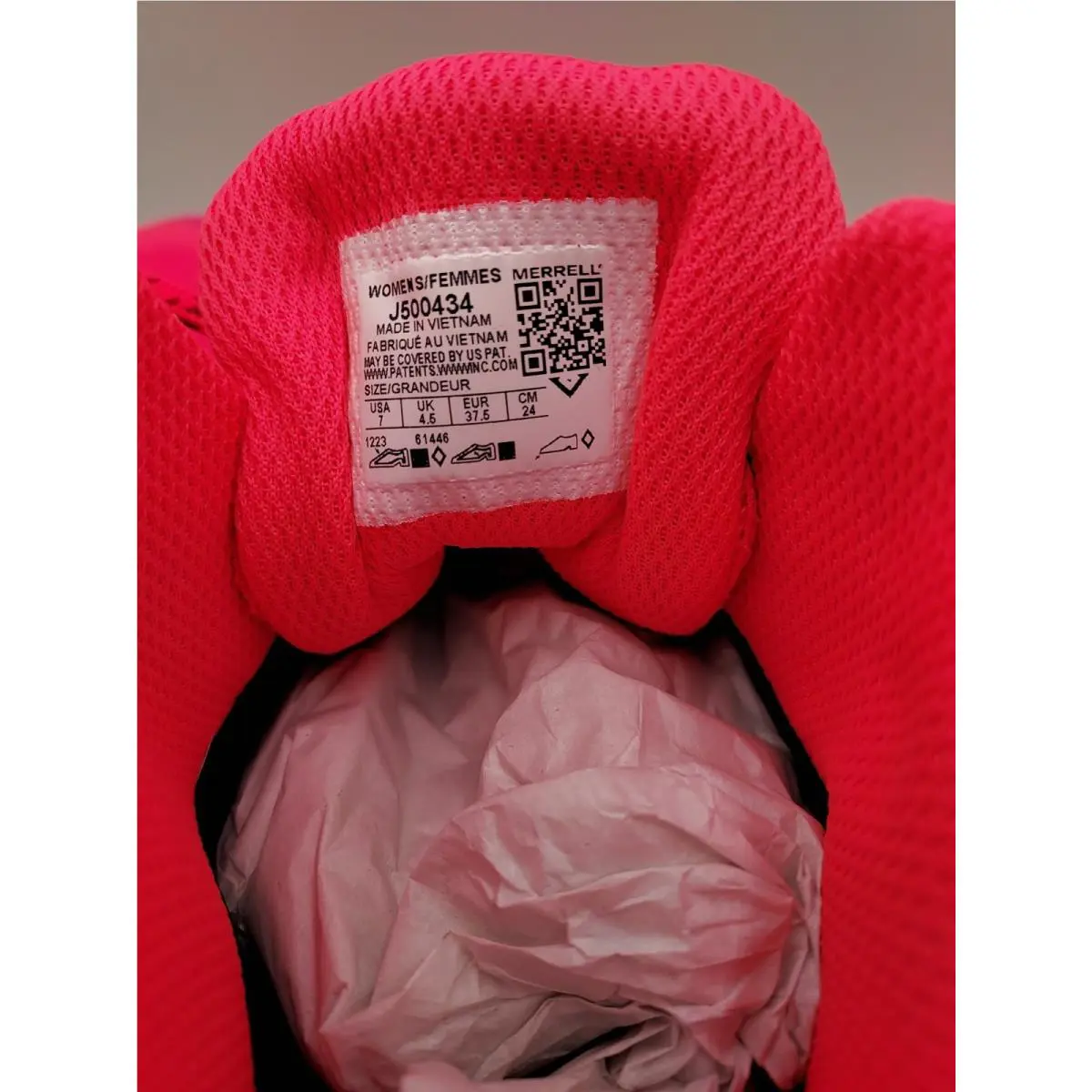 Merrell shoes - knockout pink 13