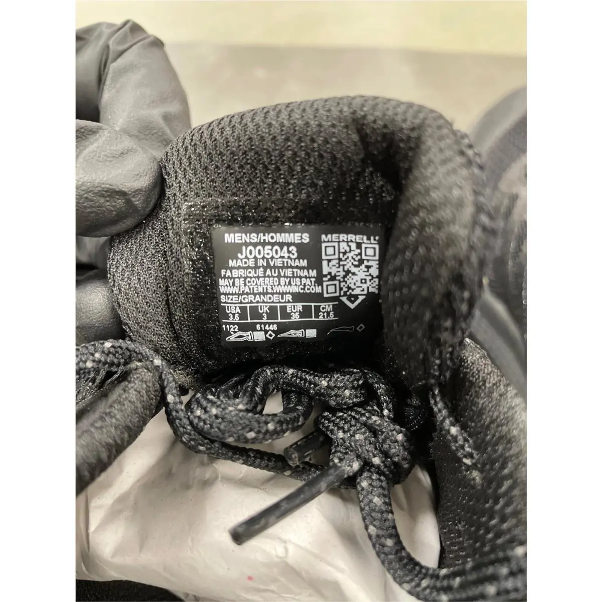 Merrell shoes - Nova 3 Tactical - Nova Tactical - Black/Charcoal (UPC: 195018893154) 3