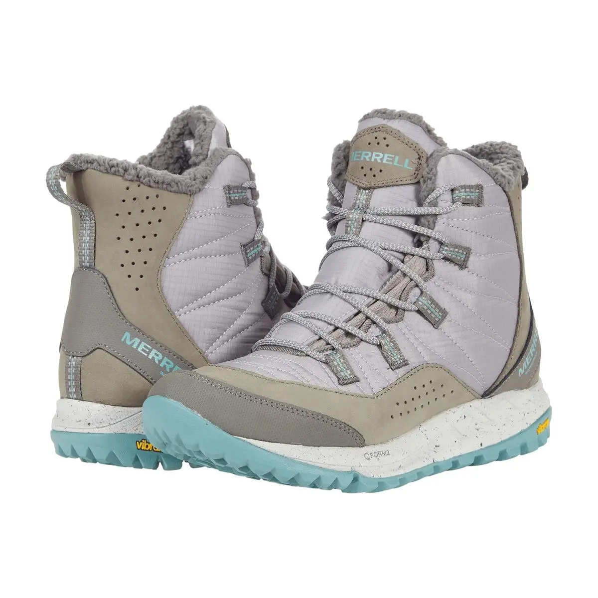 Merrell Women`s Antora Sneaker Boot Wp Hiking Paloma 6 US