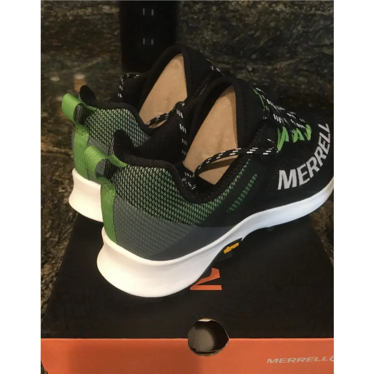 Merrell shoes - Black/Limne 1