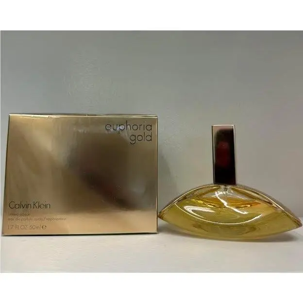 Euphoria Gold Limited Edition by Calvin Klein 1.6/1.7 oz Edp Box Discon
