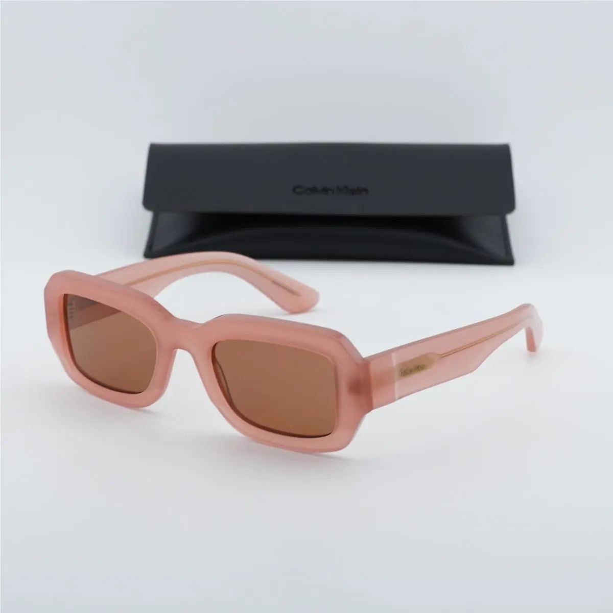 Calvin Klein CK24511S 835 Peach/brown 52-22-145 Sunglasses