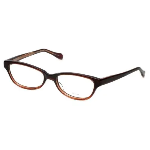 Oliver Peoples Designer Reading Glasses Devereaux Gargr in Mahogany 50mm - Mahogany Red Brown, Frame: Multi-Color, Lens: Clear
