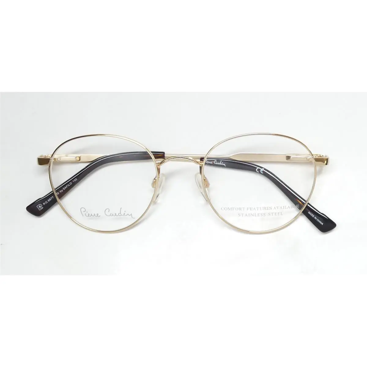 Pierre Cardin eyeglasses - 6877 - Gold / Tortoise, Frame: Gold