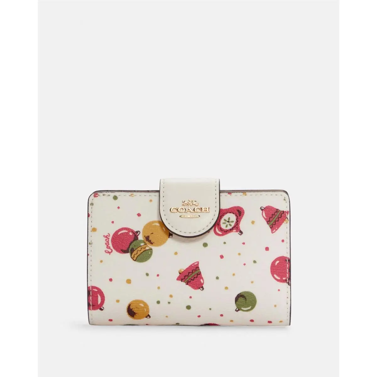 Medium Corner Zip Wallet C7413 IM/CHALK MULTI by Coach