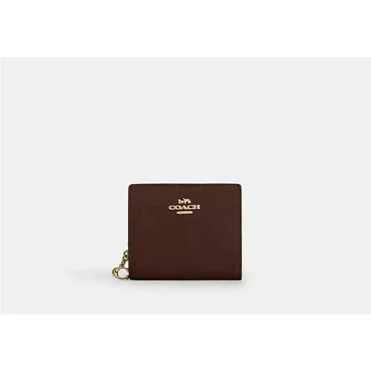 Snap Wallet ID Window CFE00 GOLD/MAPLE by Coach