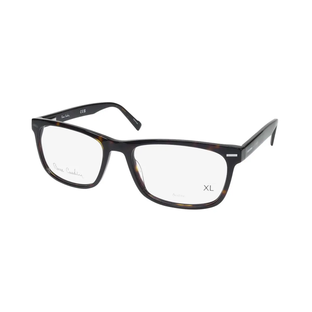 6240 Eyeglass Frame 086 Tortoise 57-19-145 Plastic Mens by Pierre Cardin