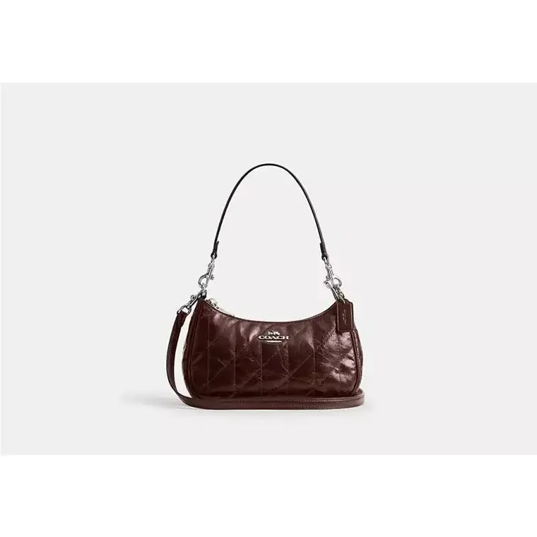 Teri Shoulder Bag CDY83 SILVER/MAPLE by Coach