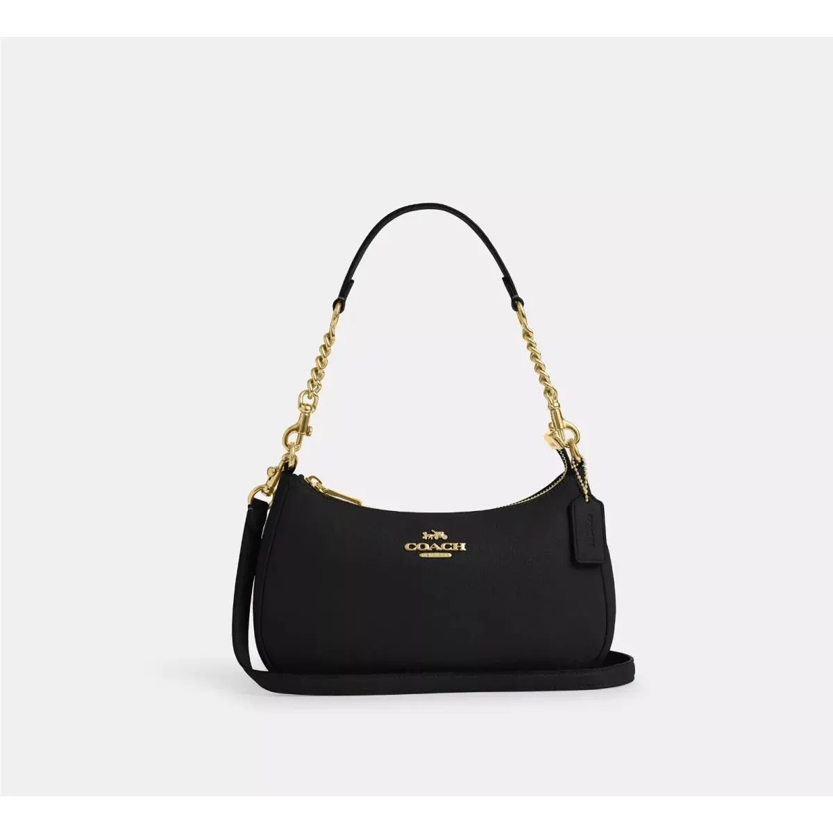 Teri Shoulder Bag CV934 GOLD/BLACK by Coach