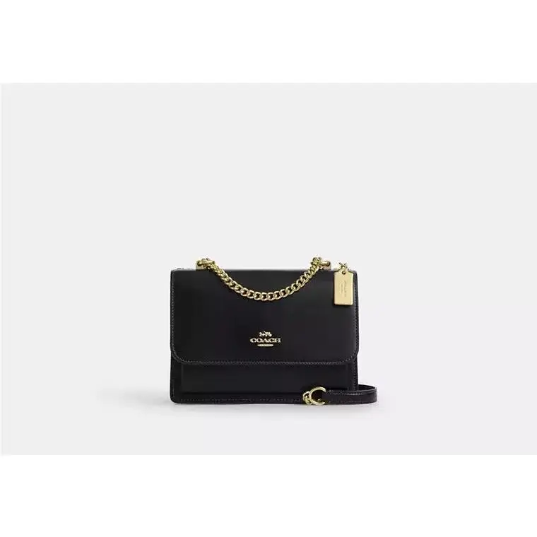 Klare Crossbody Chain Strap Bag CBI97 GOLD/BLACK by Coach