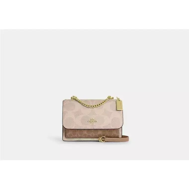 Klare Crossbody Chain Strap Bag CY678 GOLD/SAND/TAN by Coach