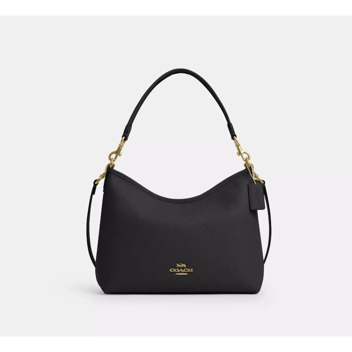 Laurel Shoulder Bag CR148 GOLD/BLACK by Coach
