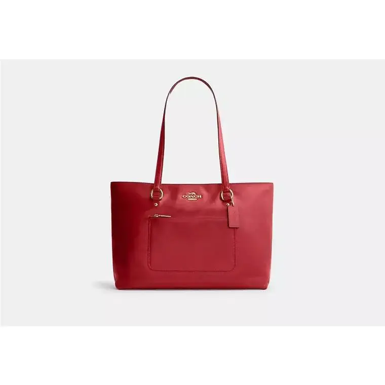Station /gallery Tote Bag CEA65 GOLD/POPPY by Coach