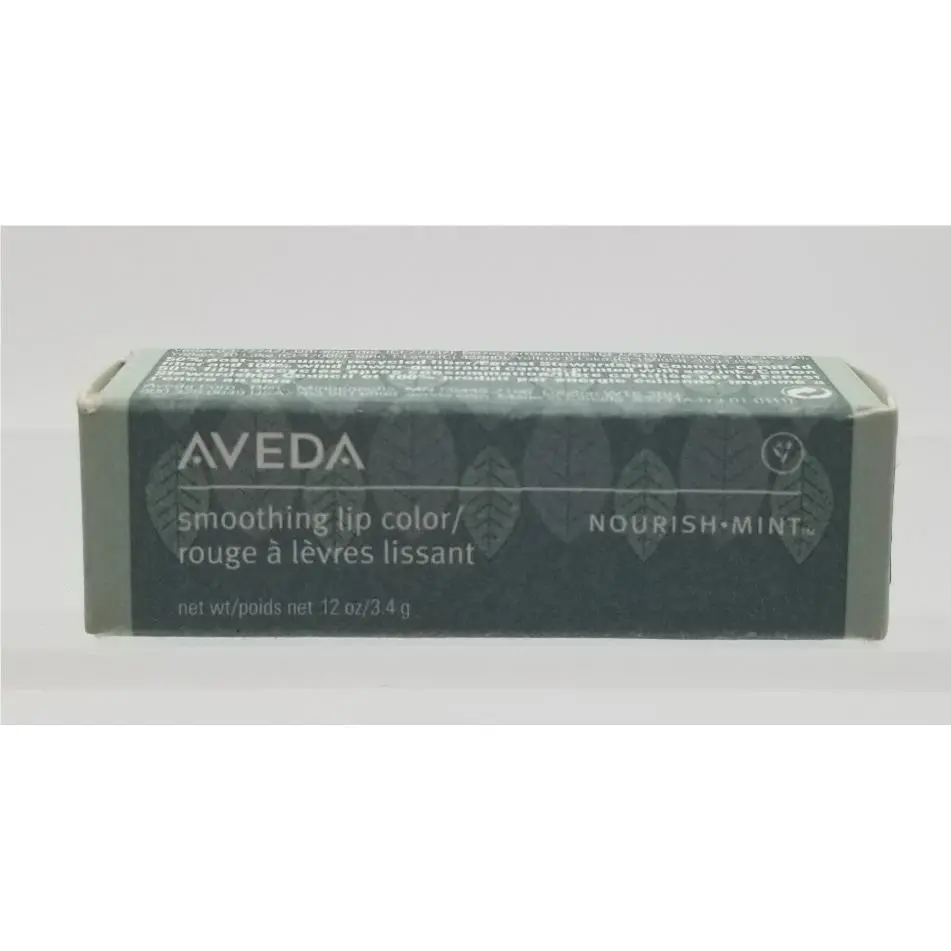 Nos Aveda Poppy 721 Nourish-mint Smooth Mineral Lip Color