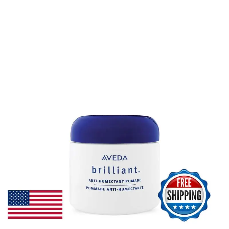 Aveda Brilliant Anti-humectant Pomade Helps Prevent Frizz Flyaways Protects