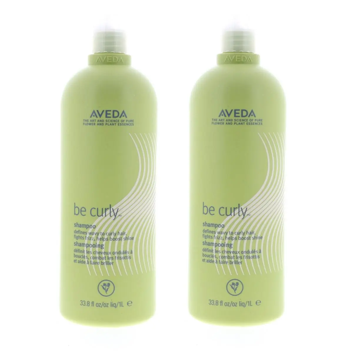 Aveda Be Curly Shampoo 33.8 oz Pack of 2