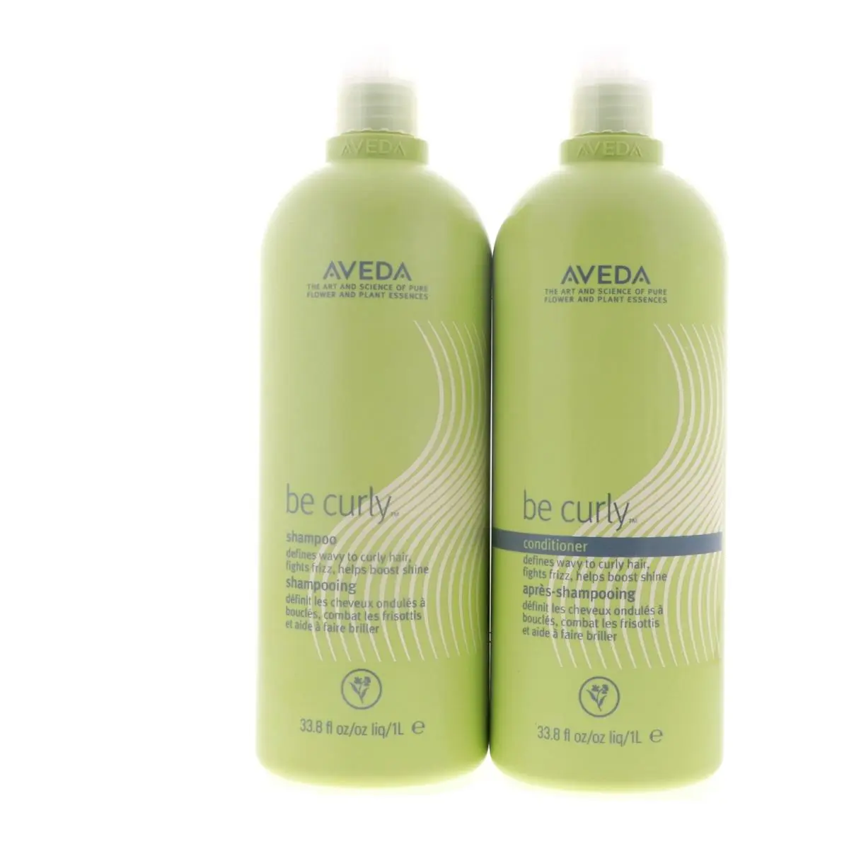 Be Curly Shampoo 33.8 oz Be Curly Conditioner 33.8 oz Set by Aveda