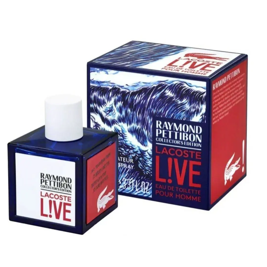 Lacoste Live Raymond Pettibon Collection`s Edition BY Lacoste 100ML Edt Spray
