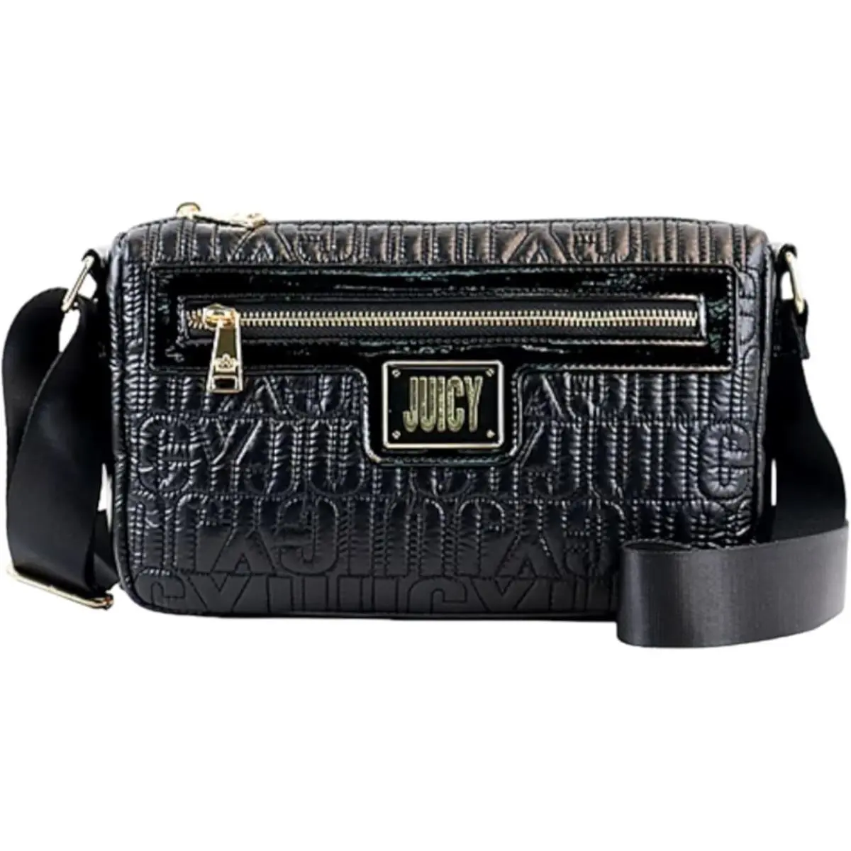Juicy Couture Fully Luxe Crossbody Bag Women`s Purse Black