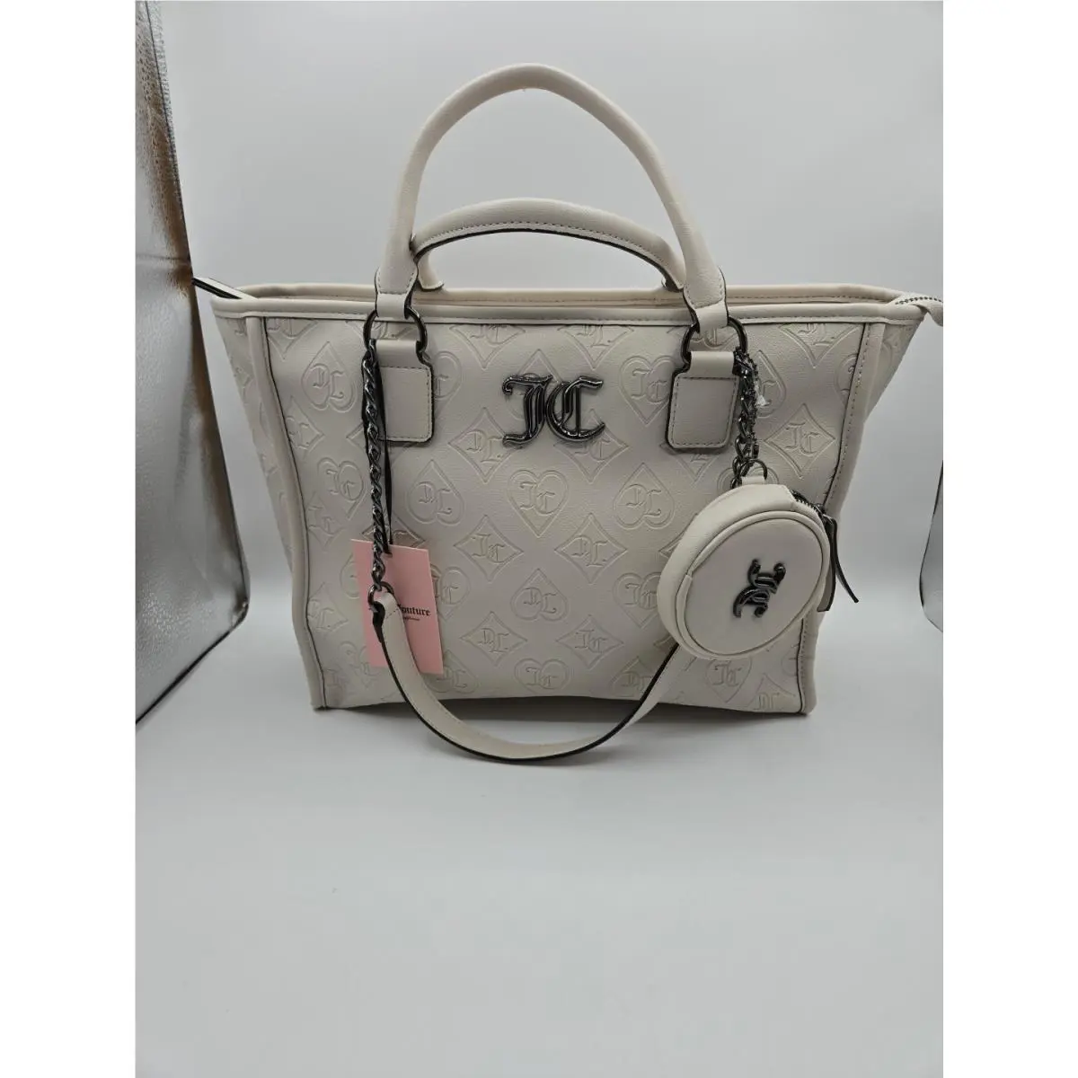 Juicy Couture Good Times Tote Large with Coin Pouch/shoulder Top-handle Bag