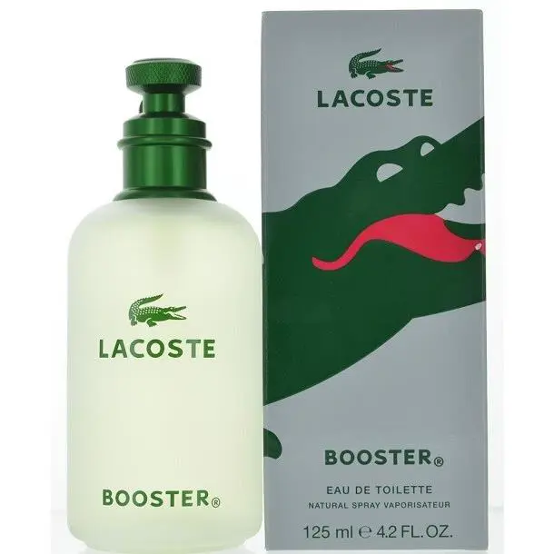 Booster by Lacoste 4.2 oz / 125 ml Eau de Toilette Edt Men Cologne Spray