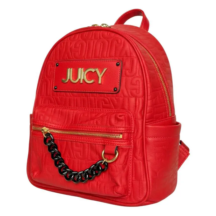 Juicy Couture Mini Backpack Red Zipper Pocket Adjustable Small Handbag