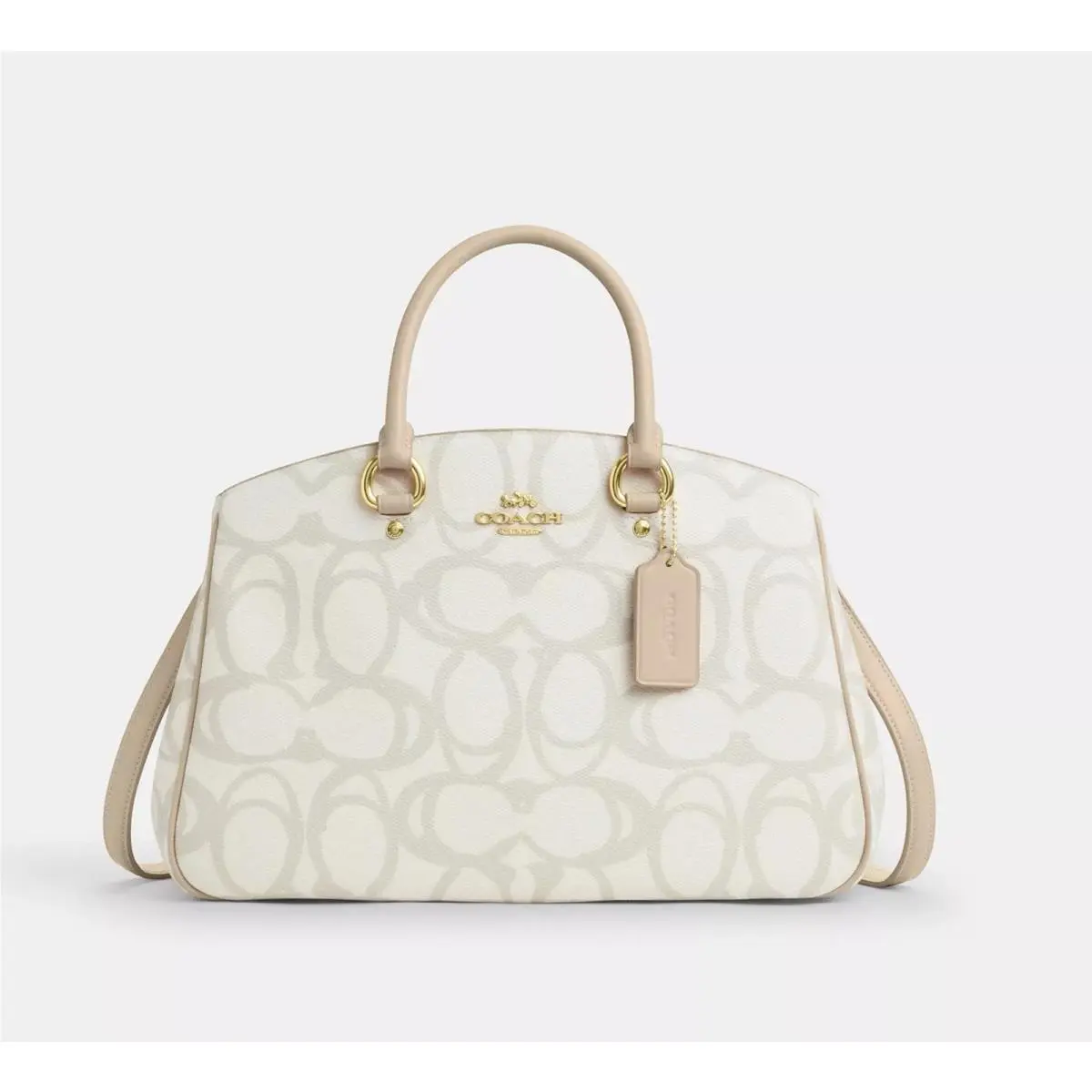 Coach Medium Savannah Carryall Bag In Sketch Signature Canvas CBH92