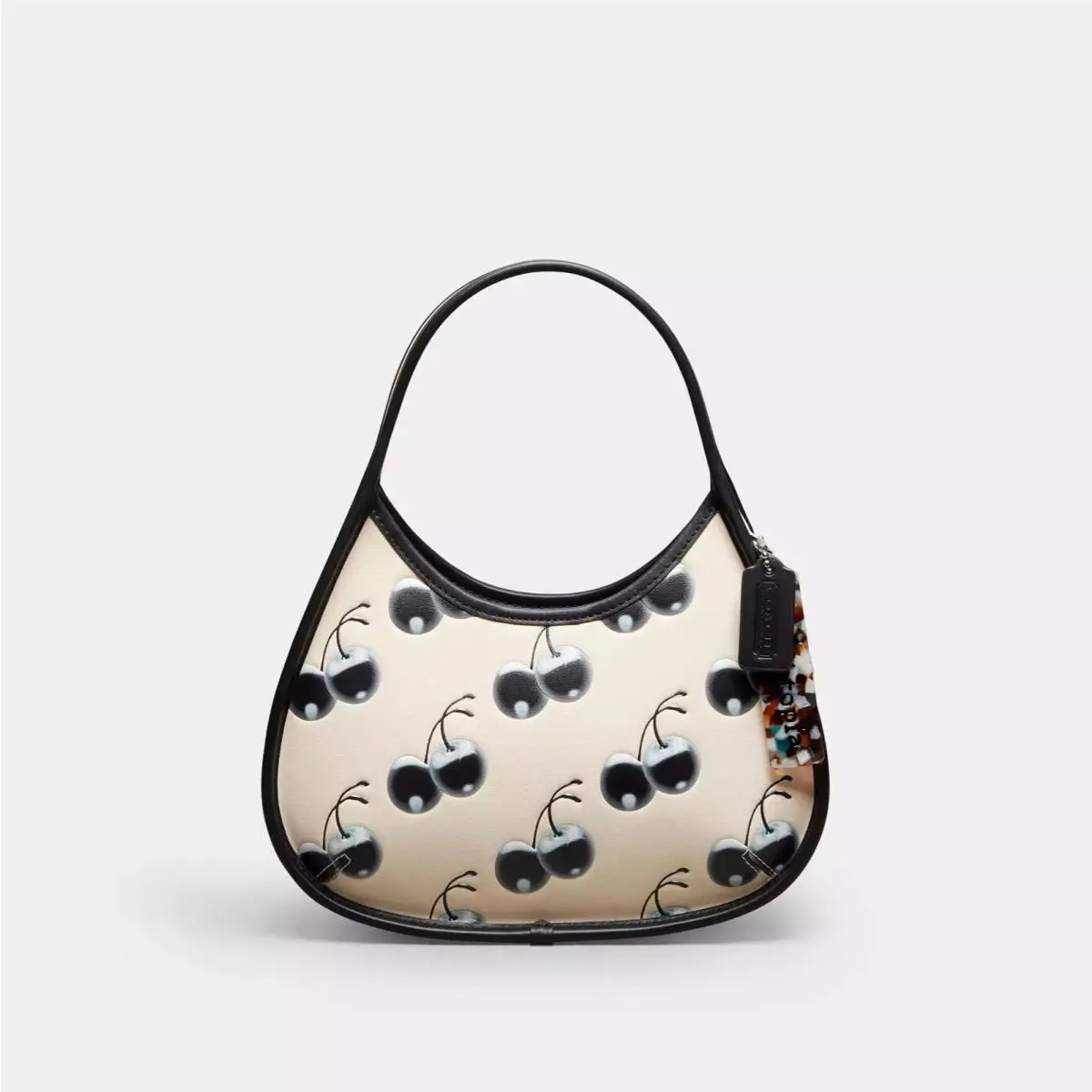 Coach Coachtopia Ergo Shoulder Bag Cherry Print Leather