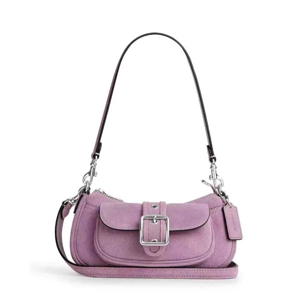 Coach Ashton Mini Shoulder Bag Crossbody Purse Light Violet CDB12