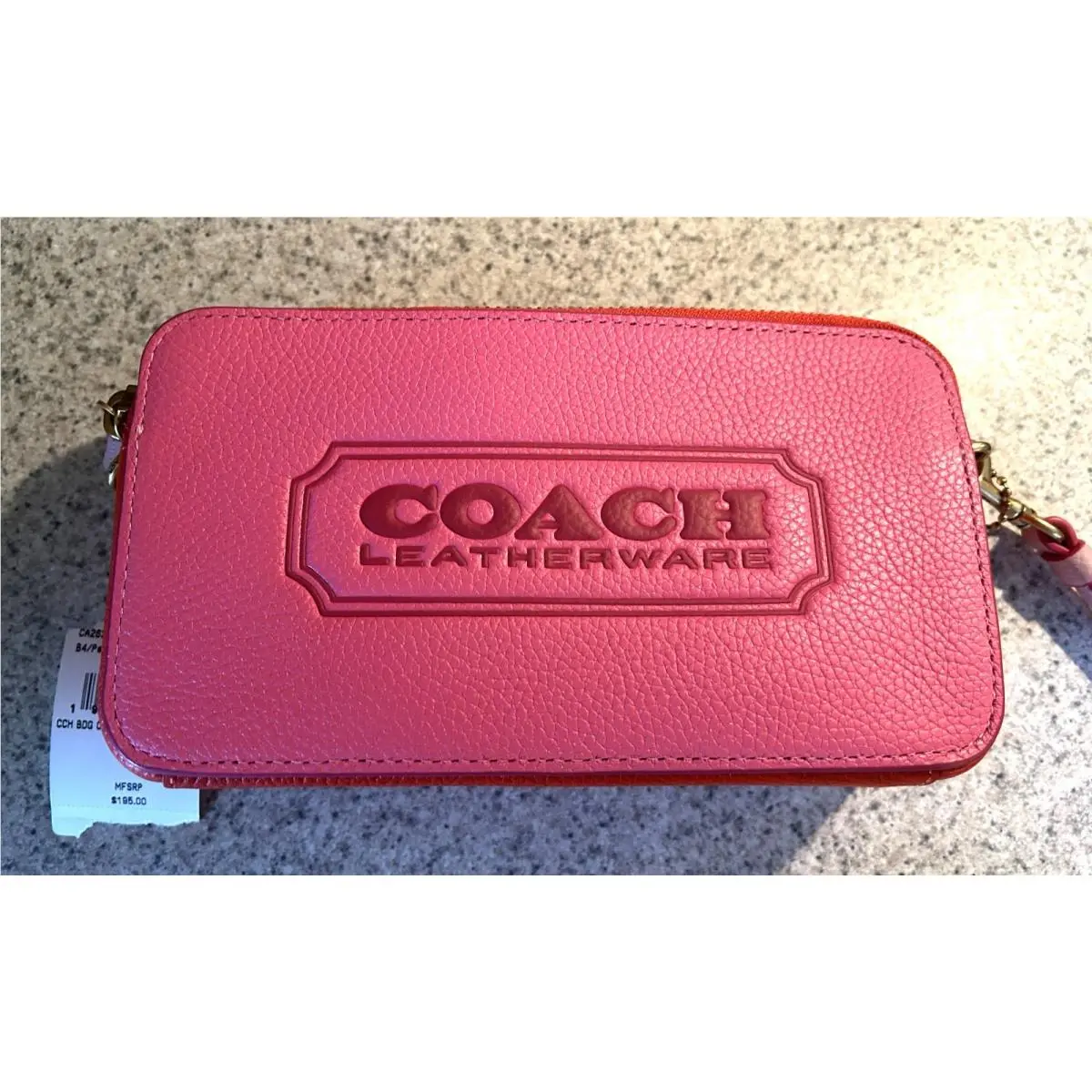 Coach Kira Crossbody Bag CA263 Petunia/orange
